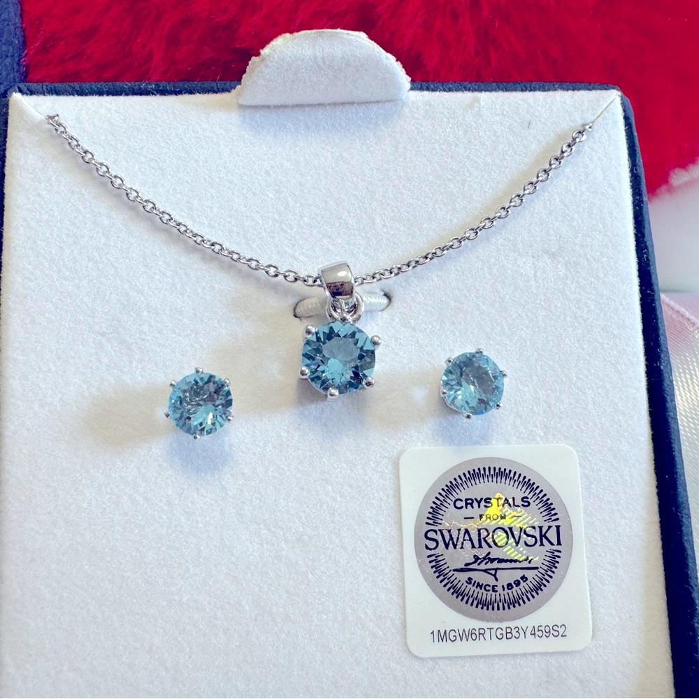 Crystal from Swarovski | Aura set | Jewelry